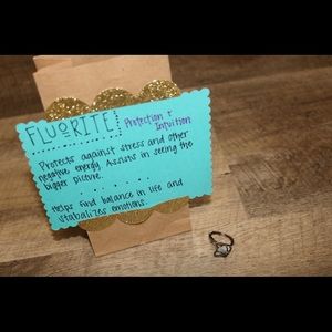 Handmade Fluorite Ring